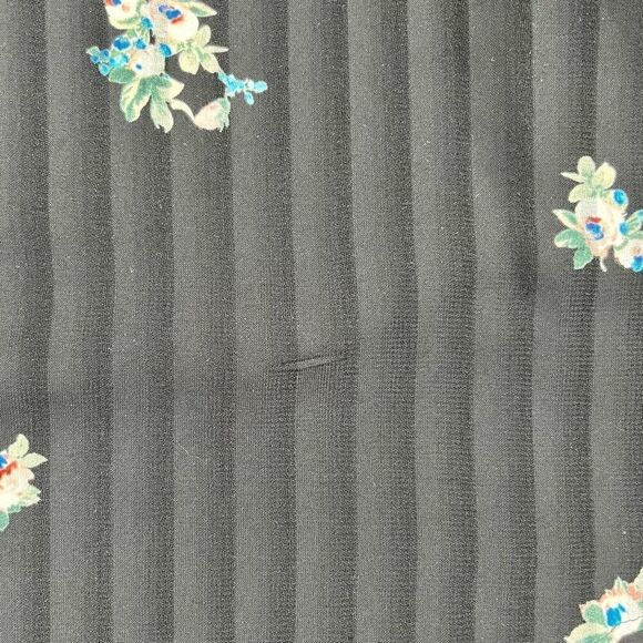 Metaphor Floral Flowy Long Sleeve Semi-Sheer Blouse Medium - Picture 6 of 12